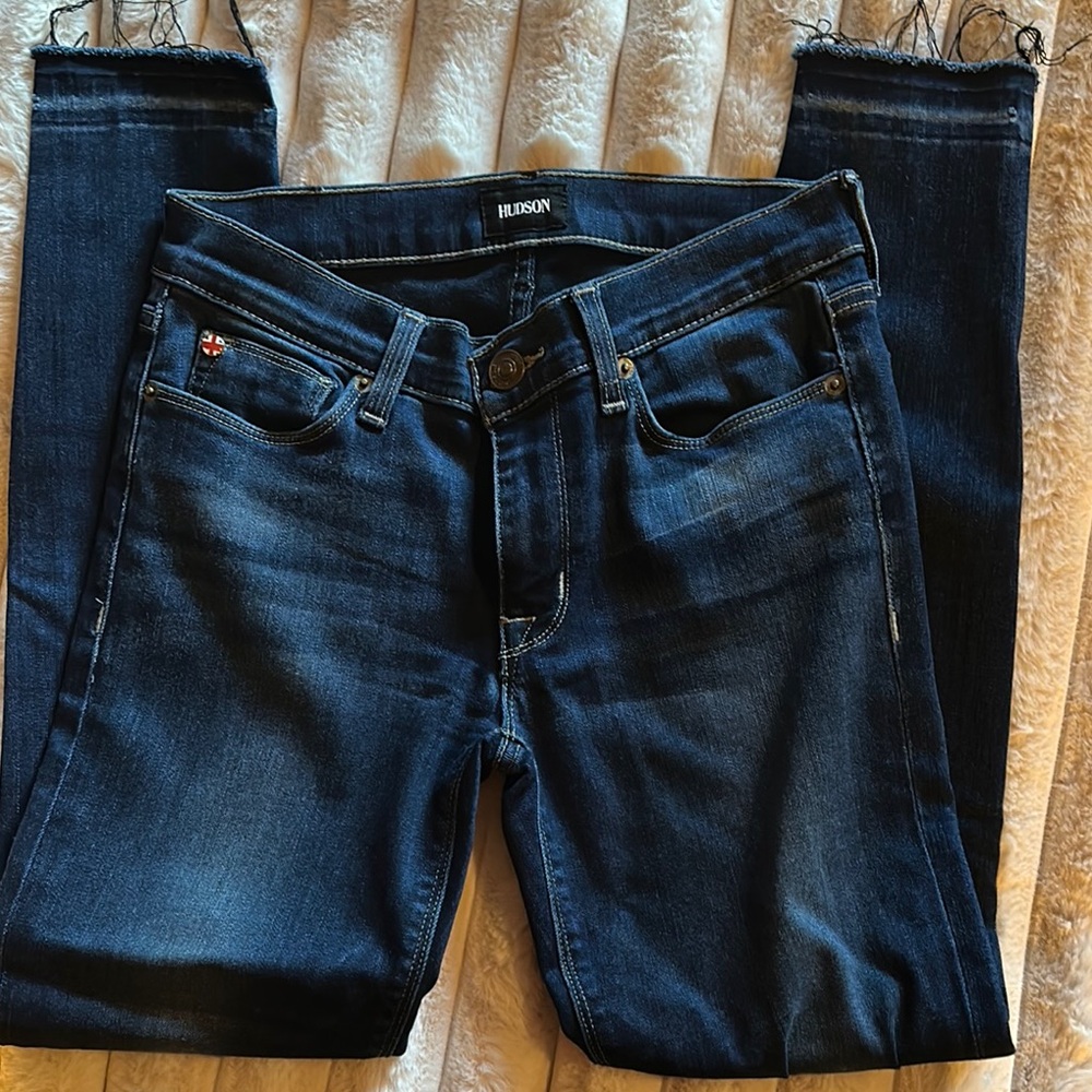 Hudson Jeans Dark Blue Skinny Jeans